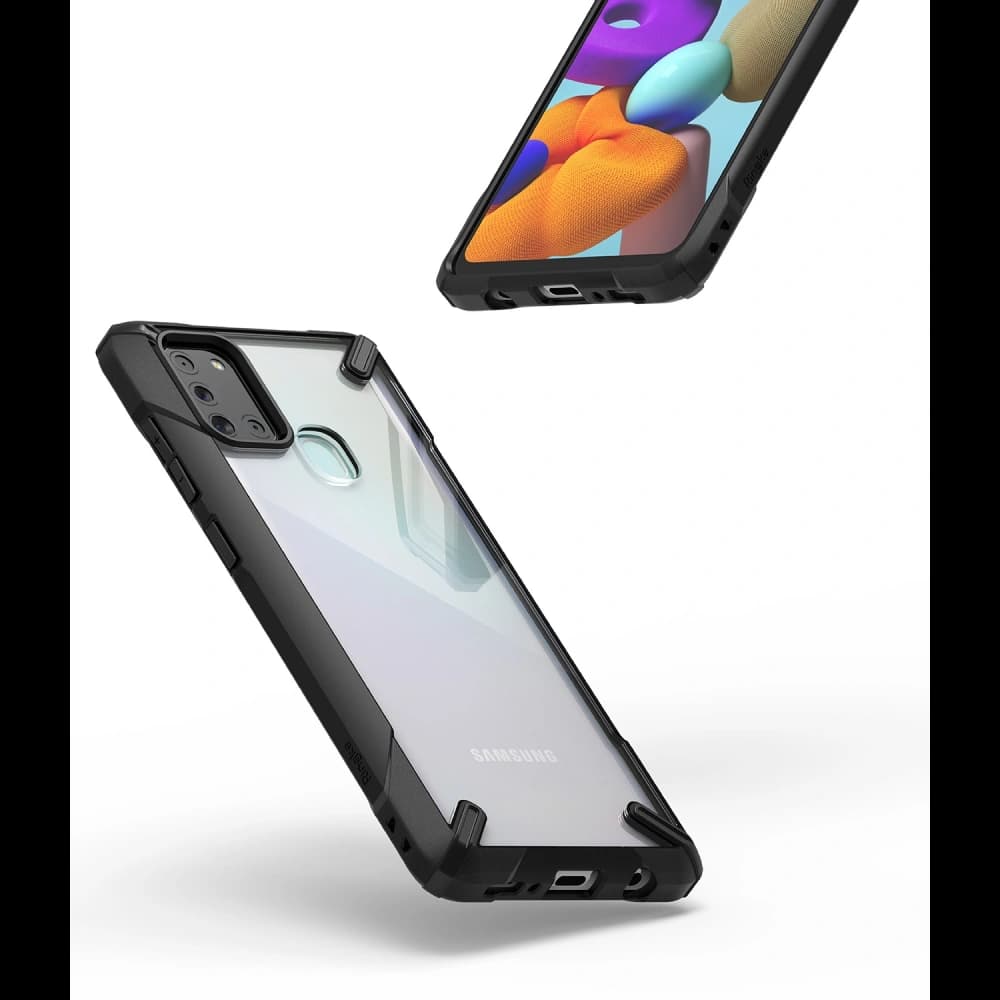 Ringke Fusion-X Samsung Galaxy A21s Black - 5