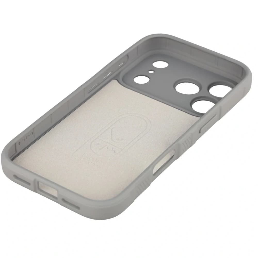 Bizon Case Tur Apple iPhone 17 Pro světle šedá - 4
