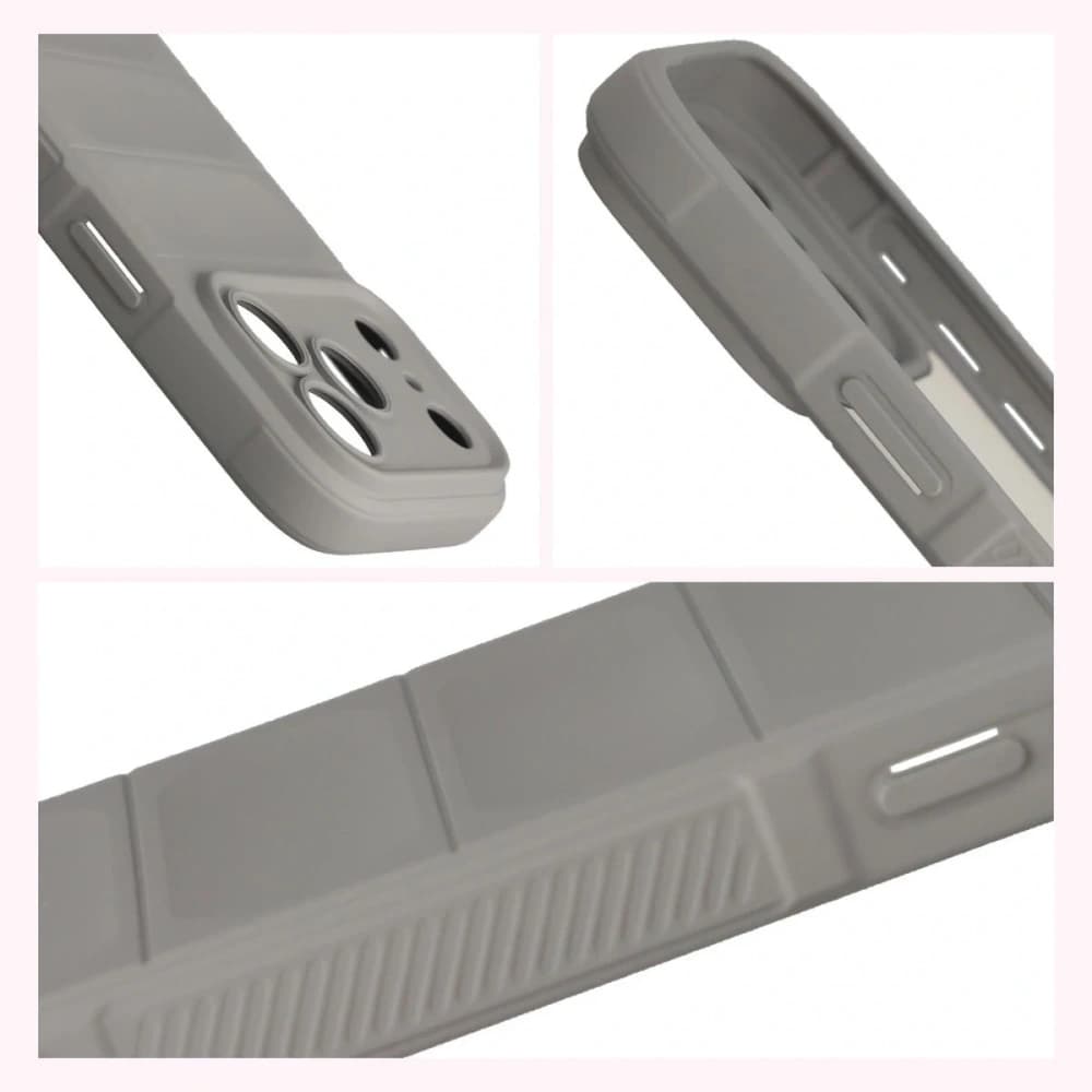 Bizon Case Tur Apple iPhone 17 Pro světle šedá - 7