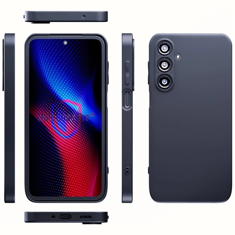 [CR] 3MK Matt tok Pro Samsung Galaxy M35 5G fekete - 4