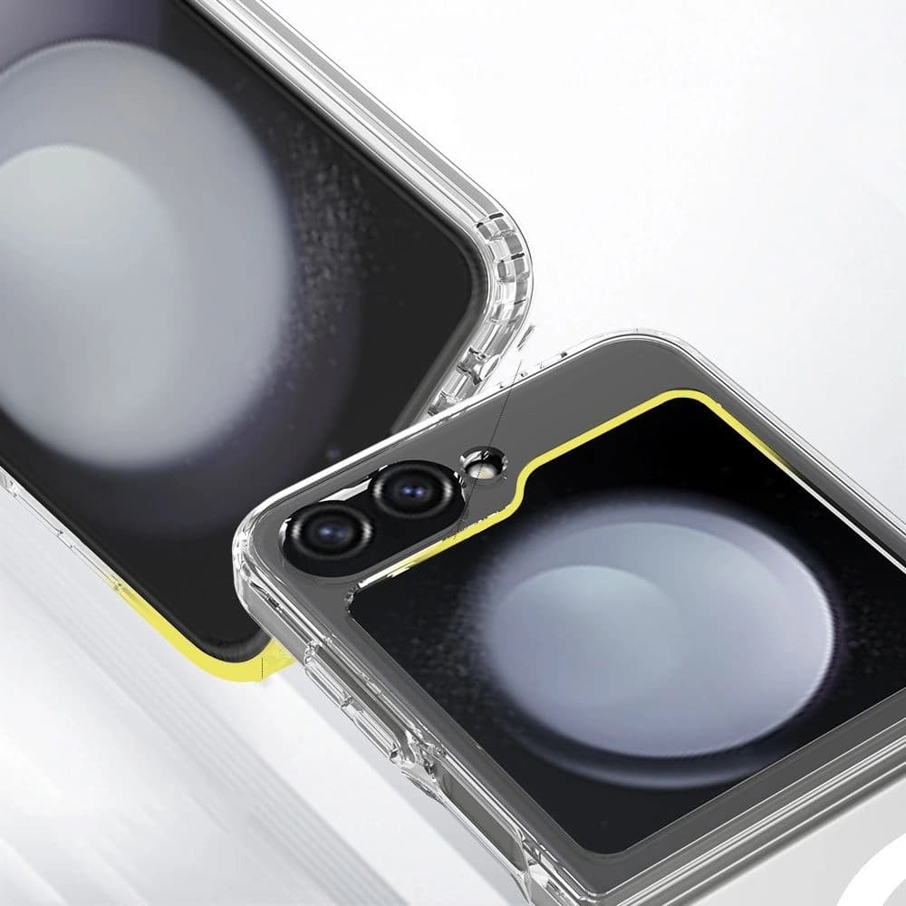 Tech-Protect Flexair Hybrid MagSafe Samsung Galaxy Z Flip 6 / 7 FE Átlátszó - 4