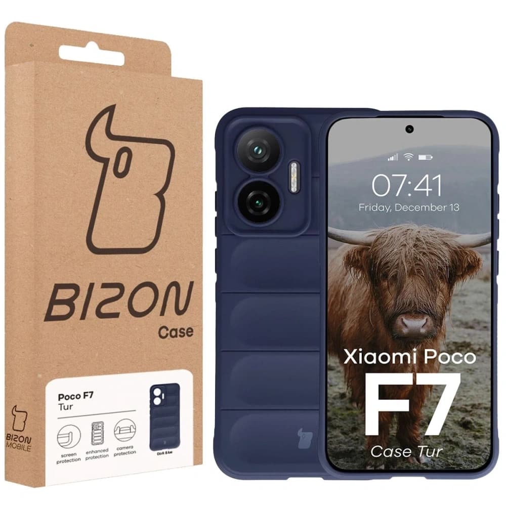 Bizon Case Tur Xiaomi POCO F7 marineblau - 8