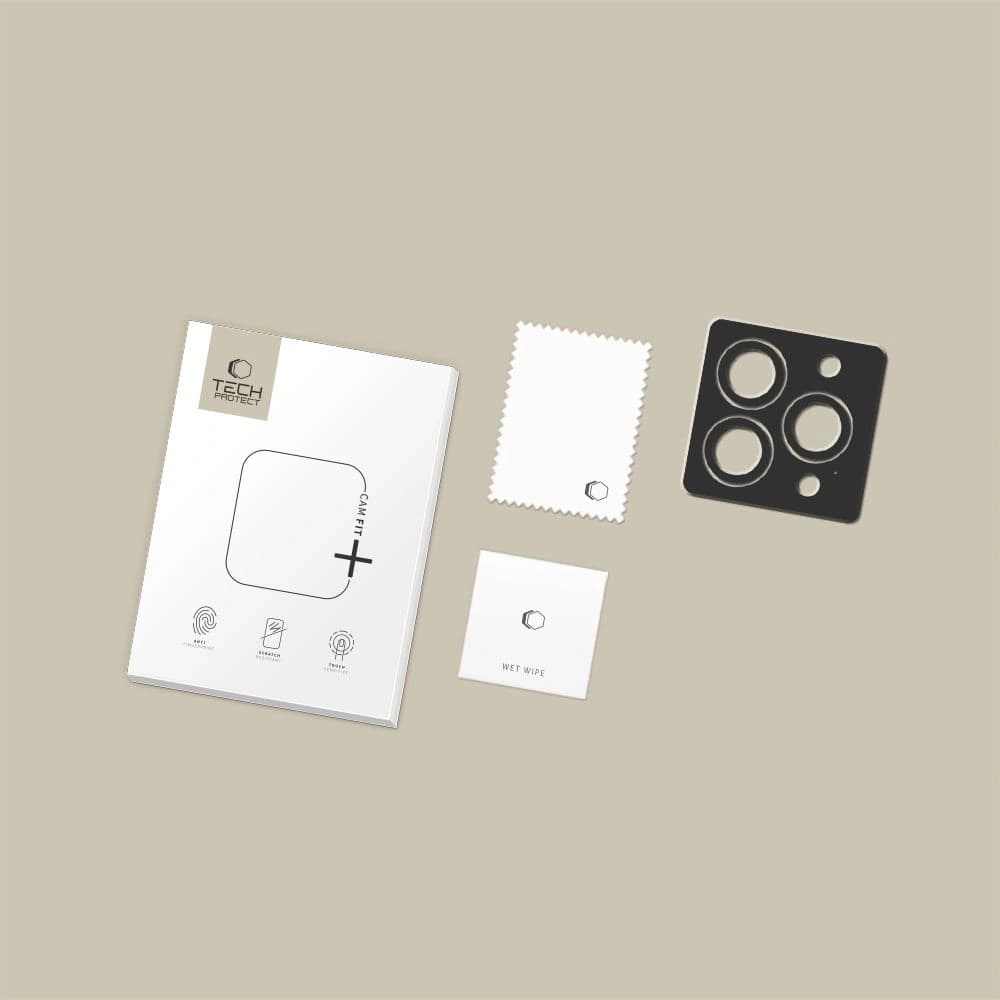 Tech-Protect Camring Fit+ Apple iPhone 14 Pro / 14 Pro Max / 15 Pro / 15 Pro Max / 16 Pro / 16 Pro Max / 17 Pro / 17 Pro Max Černá - 4