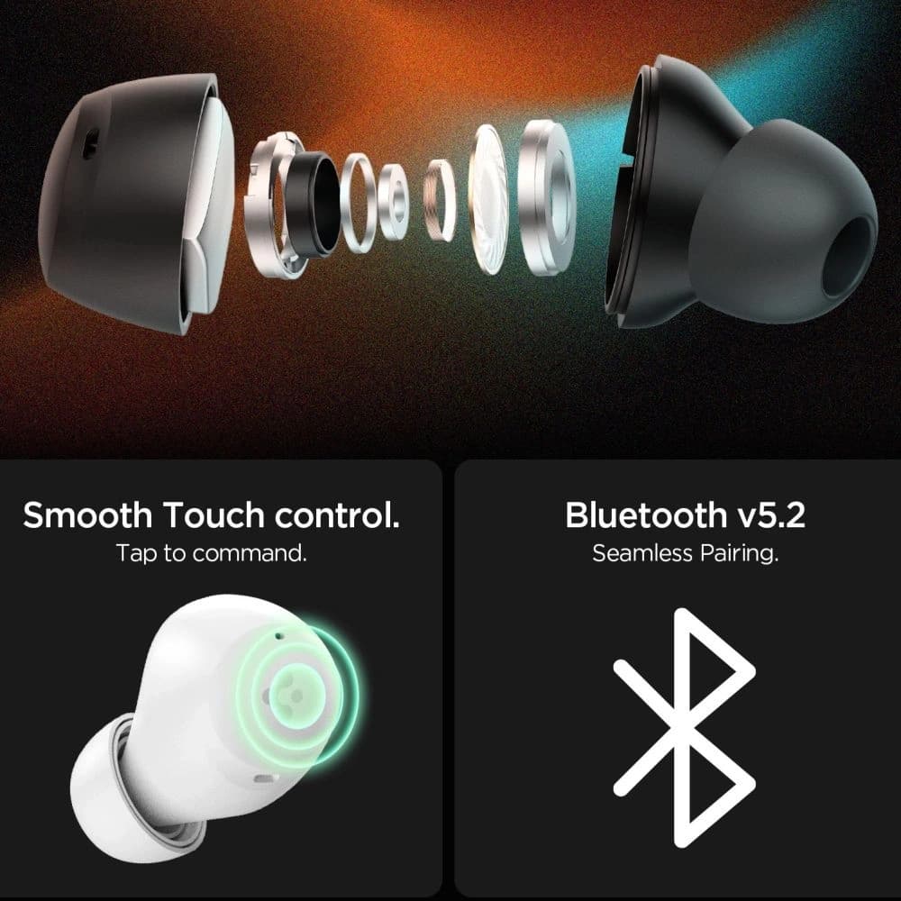 Spigen SA2401 ANC Pro In-ear Fülhallgató Fekete - 7