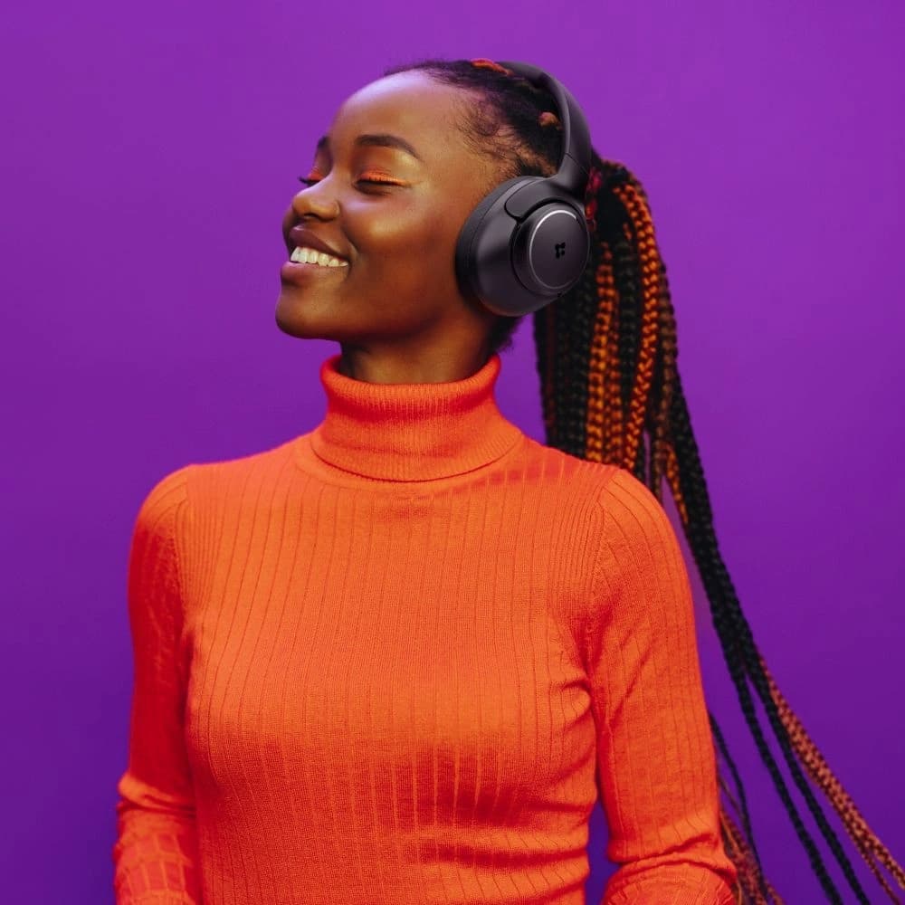 Spigen SA2403 ANC Pro Headphones Black - 7