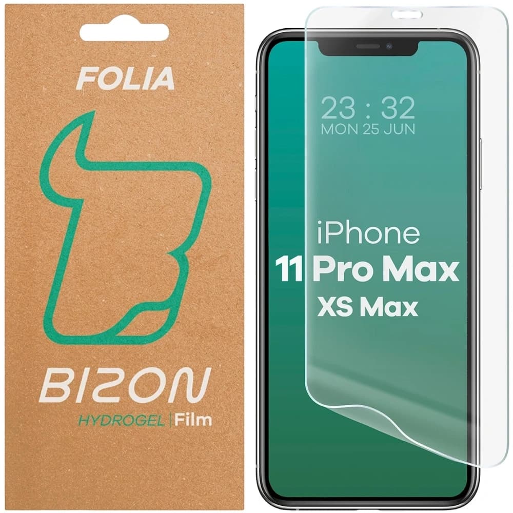 Bizon Glass Hydrogel Față Apple iPhone 11 Pro Max / XS Max - 1