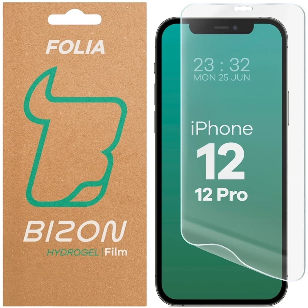 Bizon Glass Hydrogel Elülső Apple iPhone 12 / 12 Pro - 1