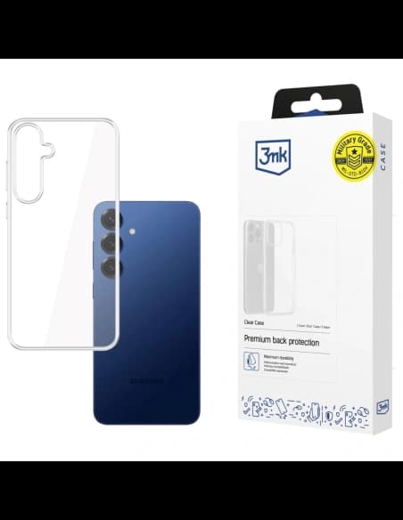 3MK Clear Case Samsung Galaxy S25 FE