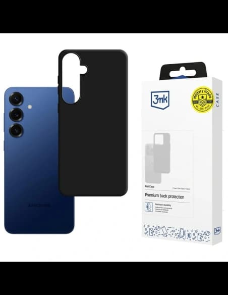 3MK Matt Case Samsung Galaxy S25 FE schwarz