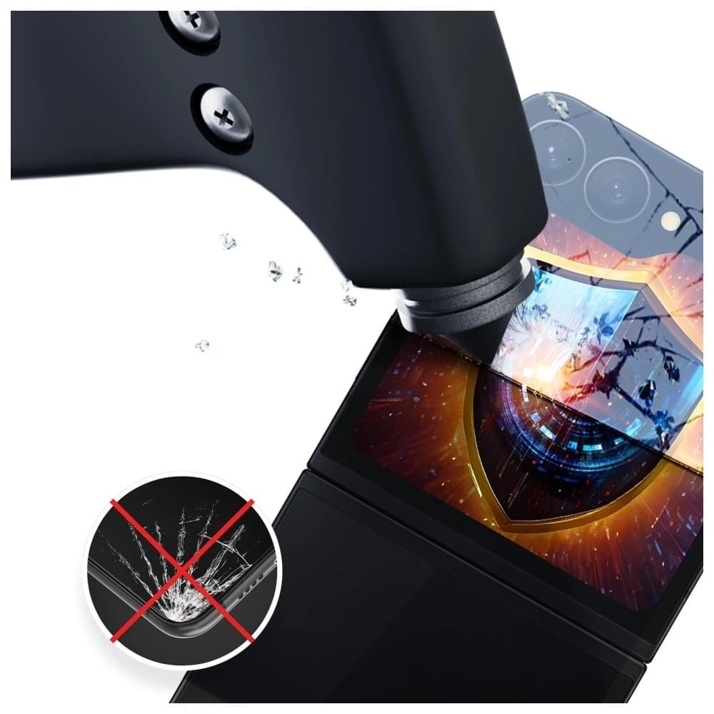 3MK Selyem Matt Privát Samsung Galaxy Z Flip6 / Flip7 FE - 4