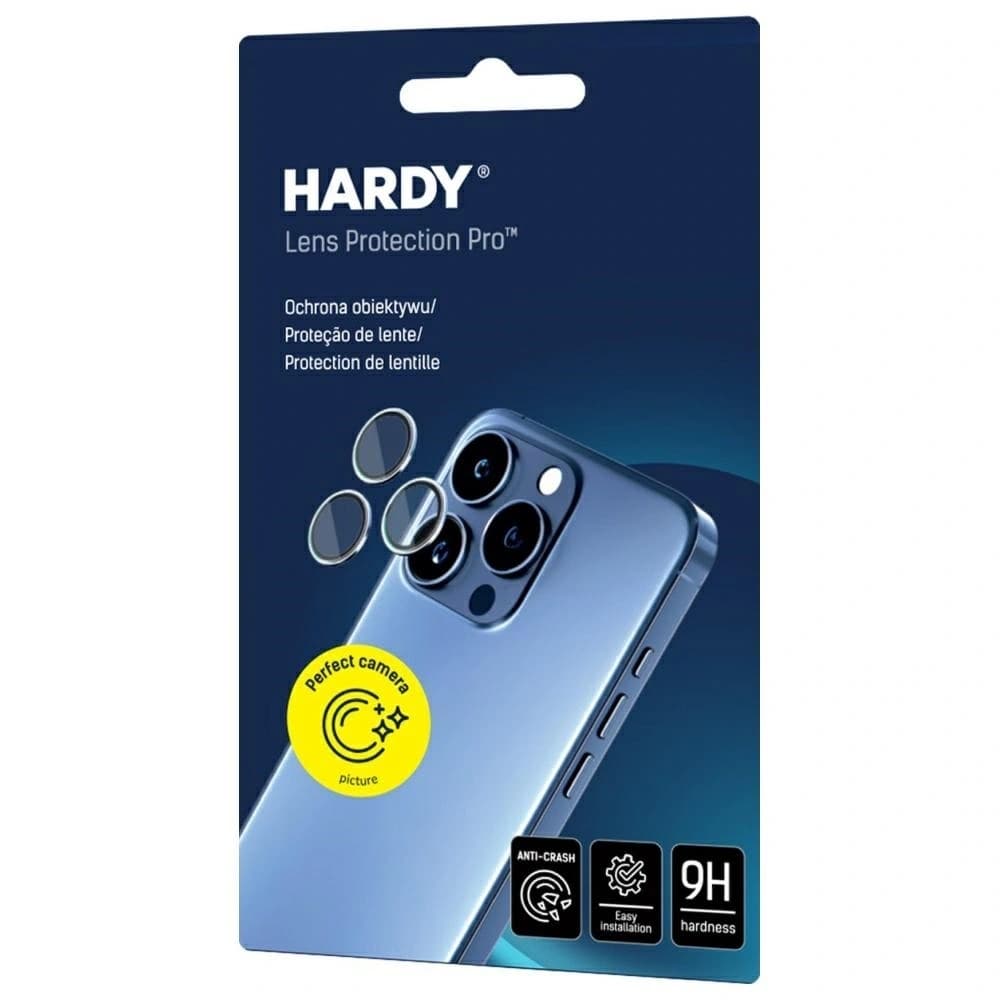 3MK HARDY Protecție pentru Lentile Pro Apple iPhone 17 Pro / 17 Pro Max transparentă - 9