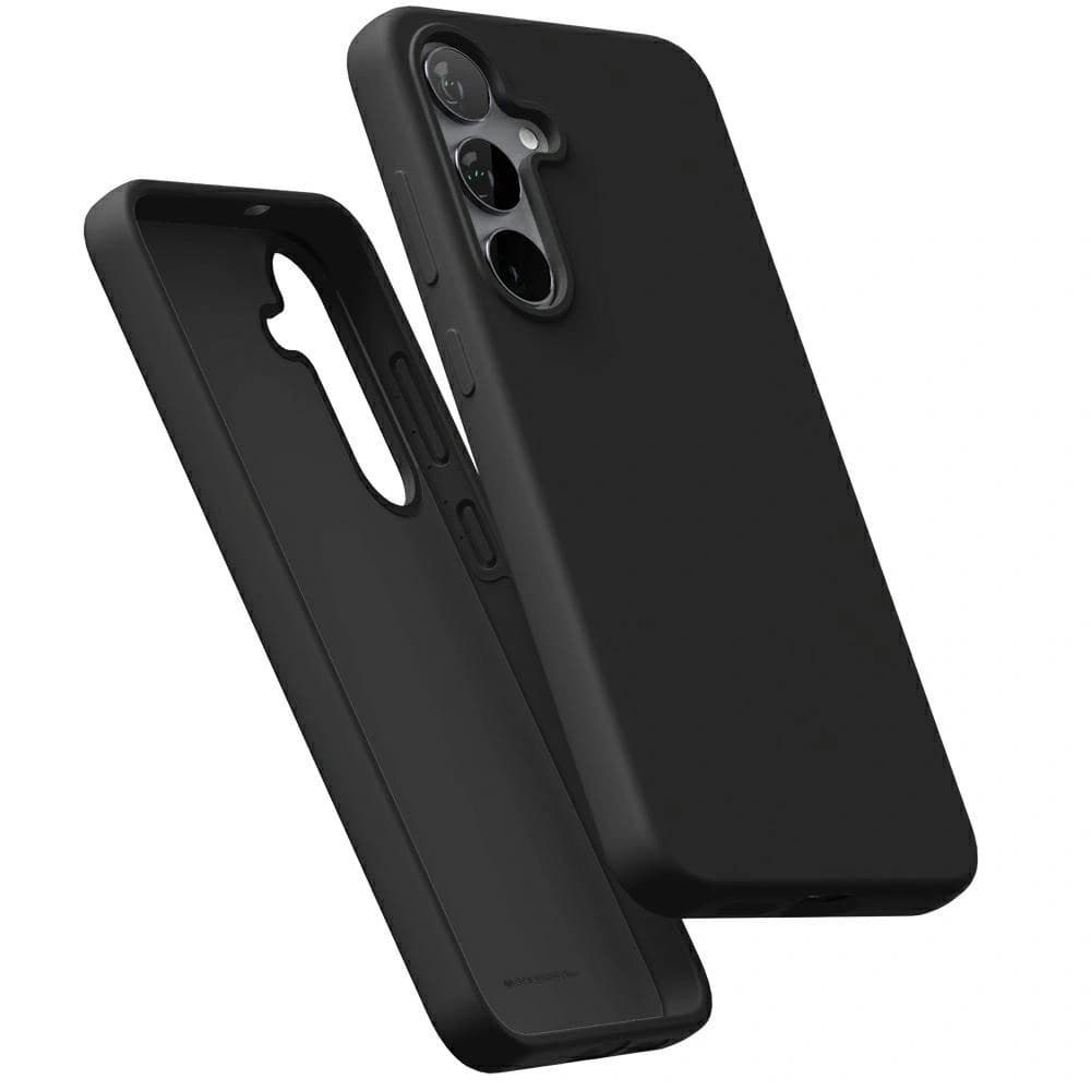 Mercury Pure MagSafe Silicone Samsung Galaxy S25 black - 1