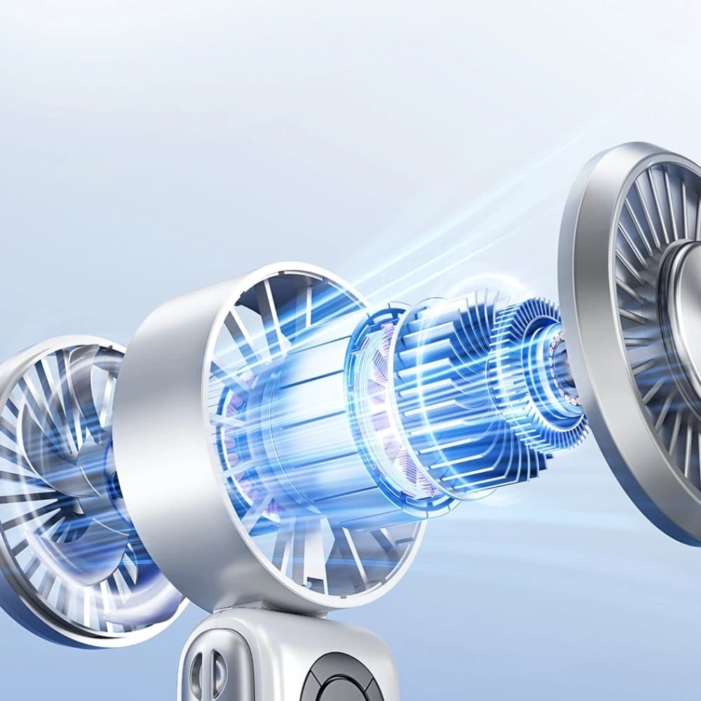 AWEI F39 Schneller Eis Mini Taschenventilator weiß - 4