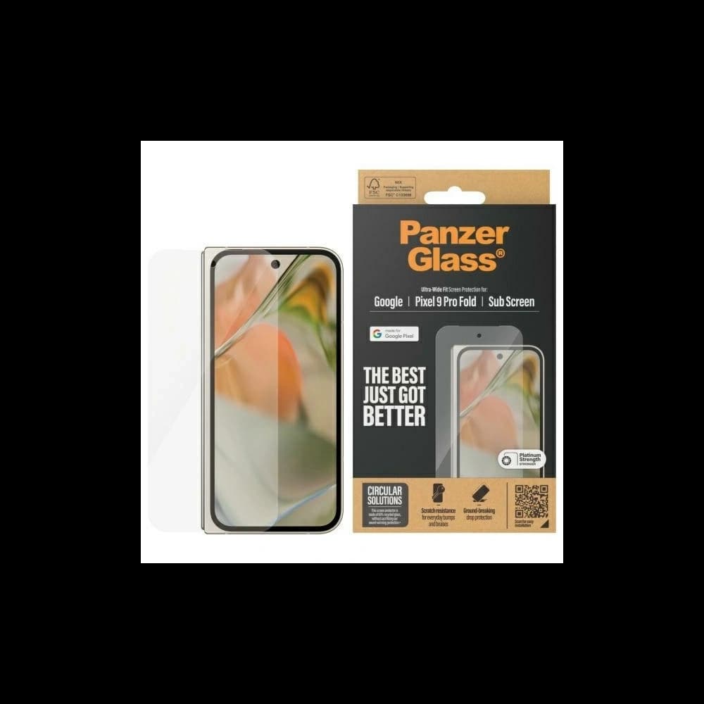Protecție de ecran PanzerGlass Ultra-Wide Fit Google Pixel 9 Pro Fold - 1