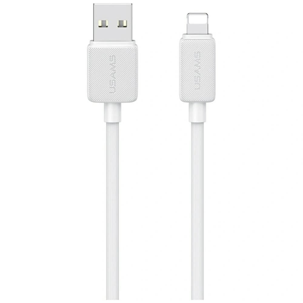 USAMS KY Serie US-SJ694 USB-A / Lightning Kabel 2.4A 2m weiß - 1