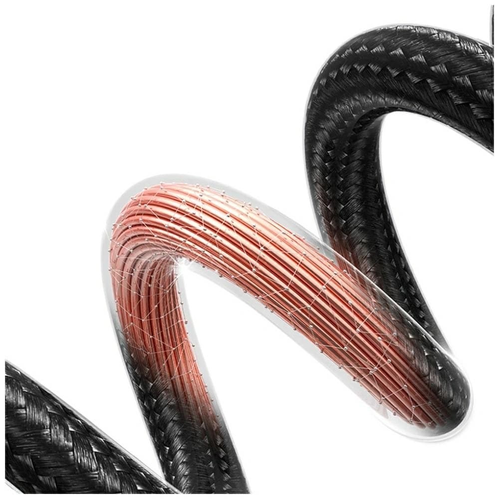 USAMS Sufeng Sorozat US-SJ673 66W 6A Gyors Töltő USB-C USB-A kábel 1,2m korrózióálló - 9