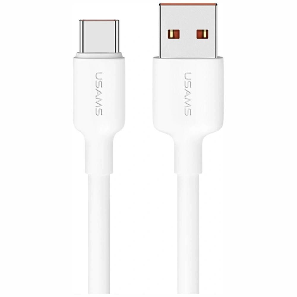 USAMS US-SJ603 U84 3A USB-C / USB-A kábel 3m fehér - 1