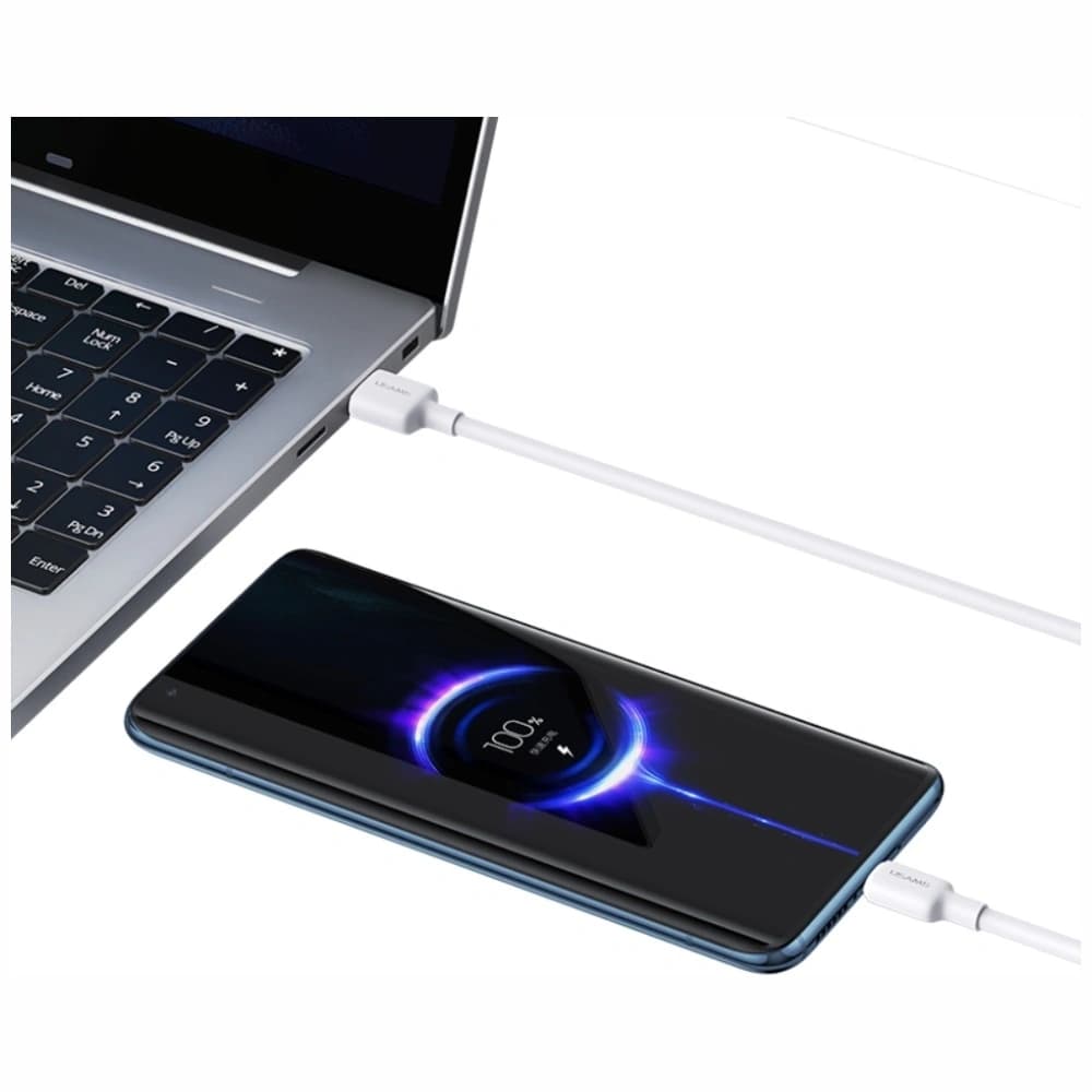 USAMS US-SJ603 U84 3A USB-C / USB-A kábel 3m fehér - 8