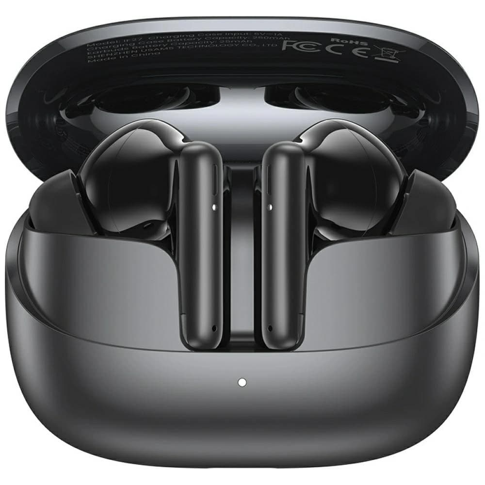 USAMS IF27 TWS Vezeték nélküli Fülhallgató Bluetooth 5.3 fekete - 1