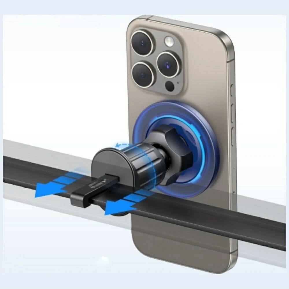 USAMS ZJ081 MagSafe Car Air Vent Mount Blue - 2