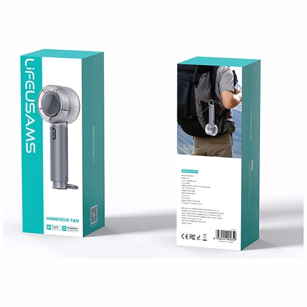 USAMS LiFE Mini Zsebfan LU01 rózsaszín - 11