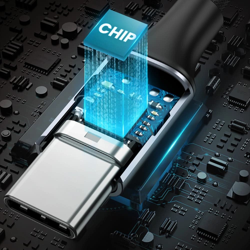 Adaptor audio UGREEN AV161 USB-C (masculin) / mini jack 3,5 mm (feminin) 10cm gri - 6