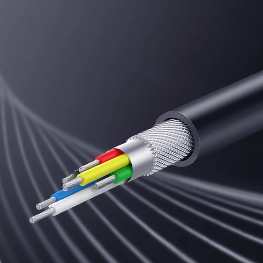 UGREEN CM193 50596 Audio Adapter Dual-Port USB-C (männlich) - Mini Jack 3,5 mm / USB-C (weiblich) grau - 9