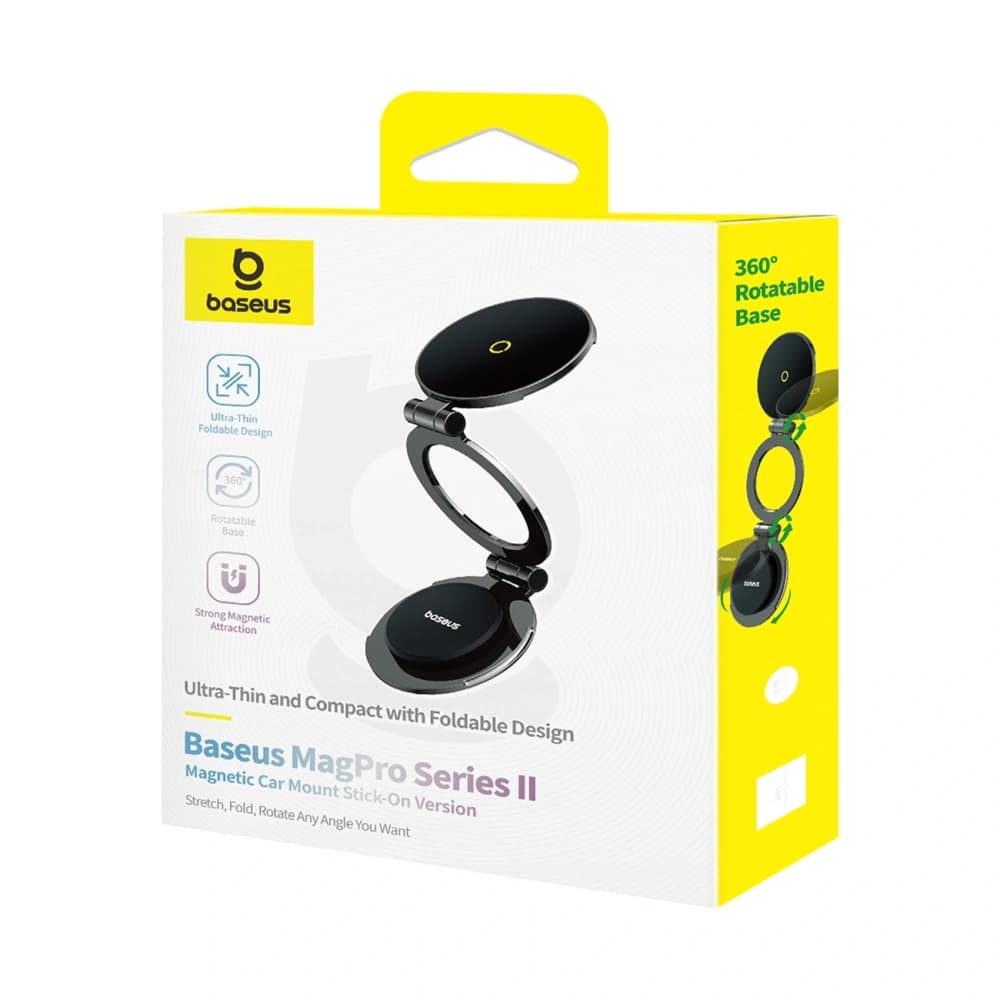 Baseus BS-CW06 MagPro II Car Mount Black - 6