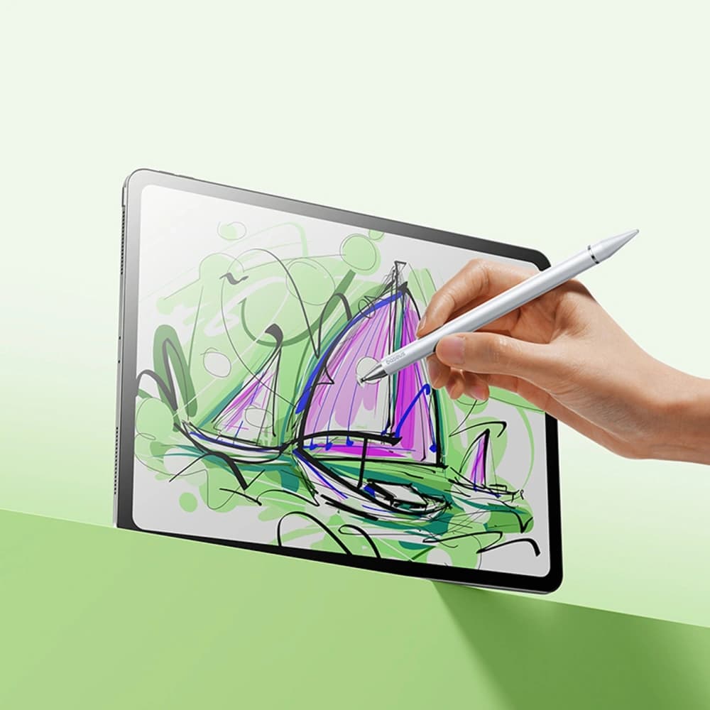 Baseus Smooth Writing III 3in1 Stylus passiv nicht magnetische Version weiß - 8