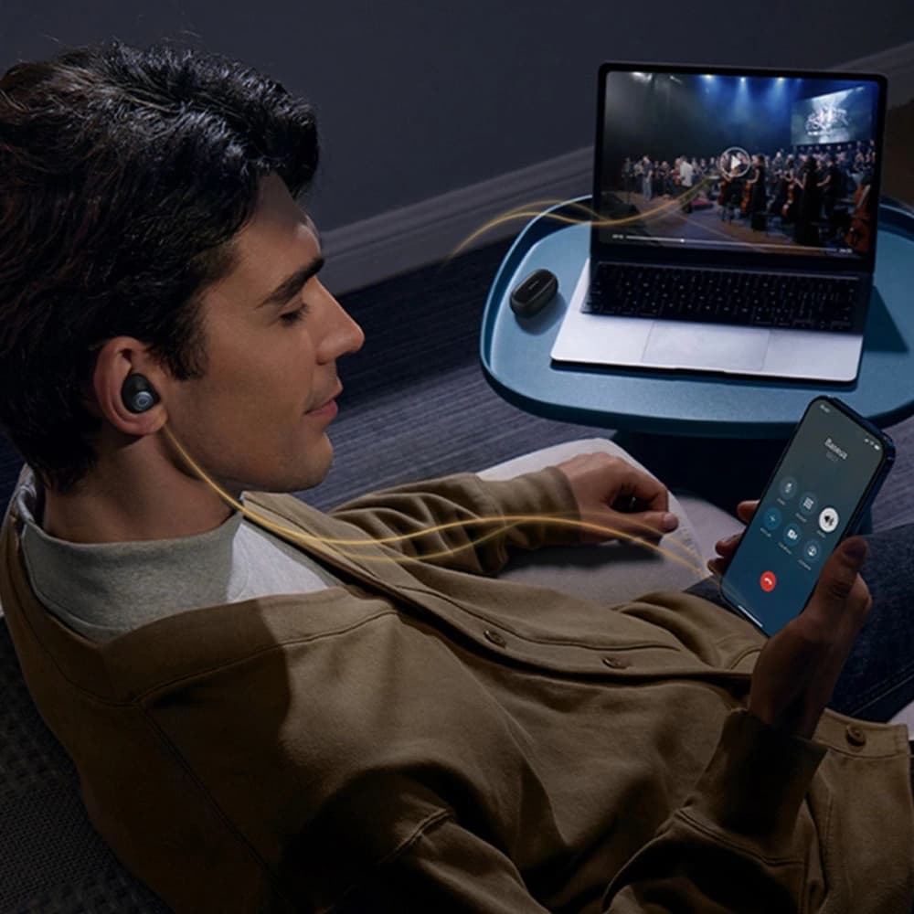 Kabellose In-Ear-Kopfhörer Baseus Bowie MA20 Pro TWS ANC IPX6 schwarz - 14