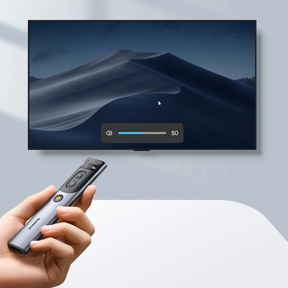 Baseus Orange Dot Laserpointer mit KI und automatischer Übersetzung grau (mit Akku) - 10