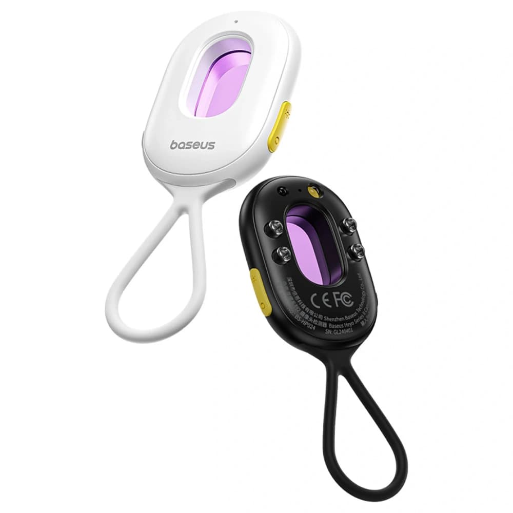 Baseus Heyo Series II versteckter Kameradetektor mit Alarm und Mini-Taschenlampe + Baseus Simple USB-A / USB-C Kabel schwarz - 5