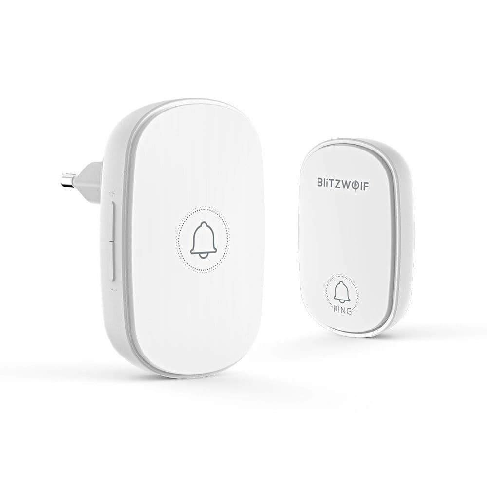 Vezeték nélküli ajtócsengő Blitzwolf BW-DB1 RF433MHz - 2