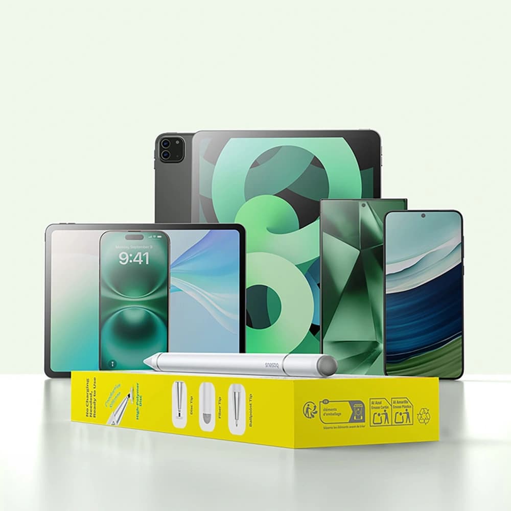 Pasivní stylus Baseus Smooth Writing III 3v1 magnetická verze bílá - 10