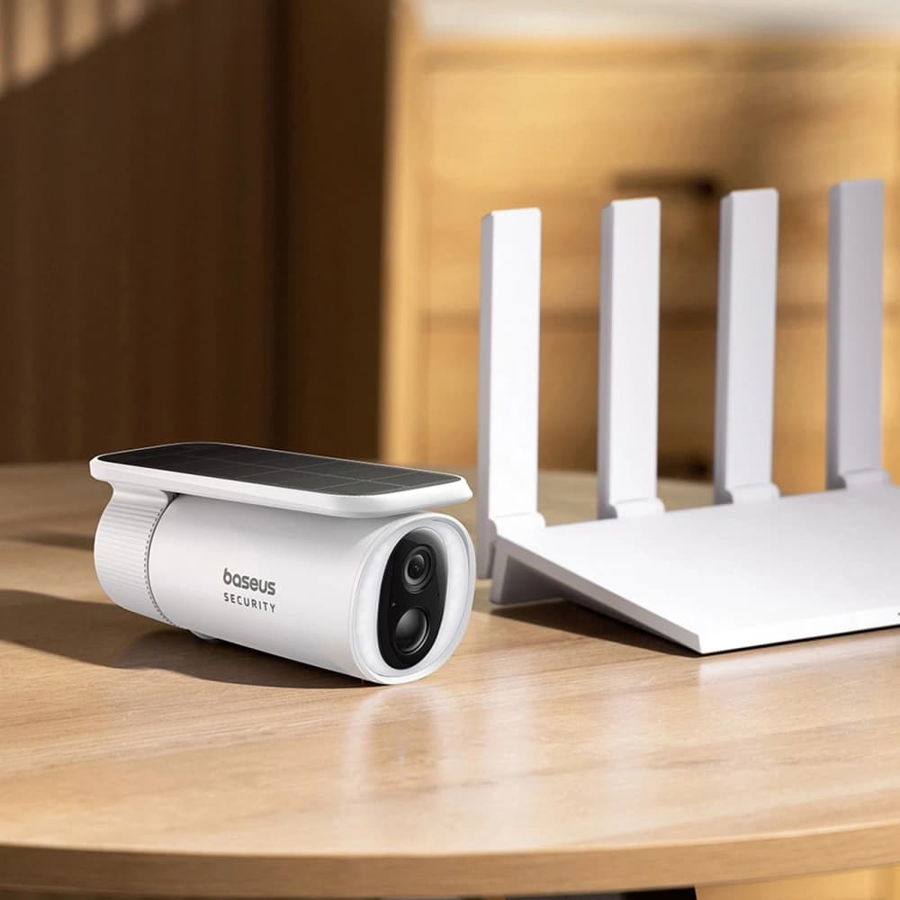 Baseus Security S1 2K fehér külső kamera - 7