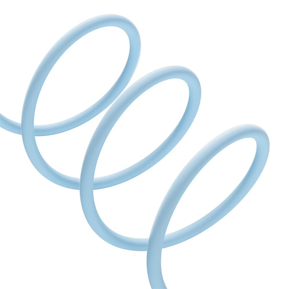 Baseus Pudding USB-A / USB-C 100W 2m kék kábel - 6