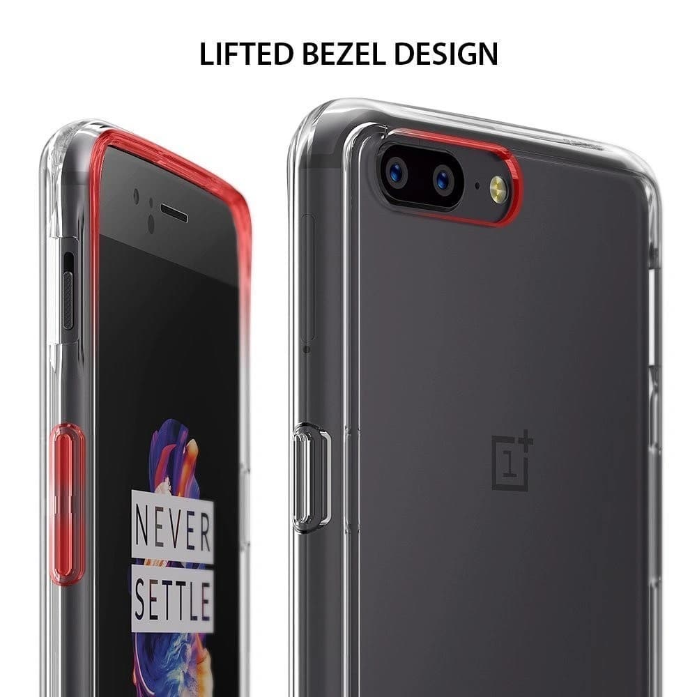 Etui Ringke Fusion OnePlus 5 Clear - 3
