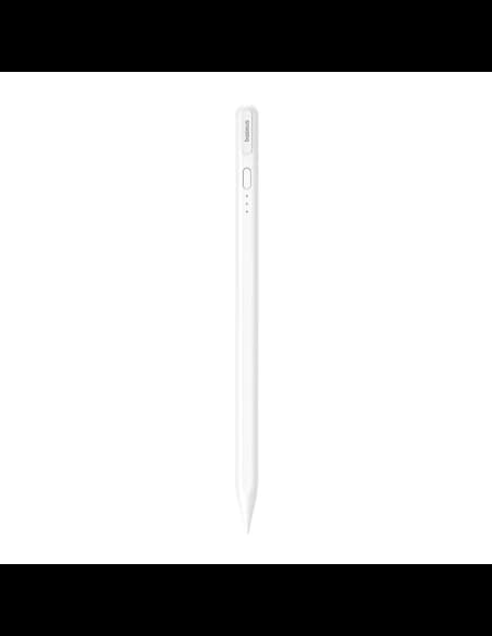 Aktivní stylus Baseus Smooth Writing 3 s drátovým nabíjením a detekcí úhlu psaní bílý