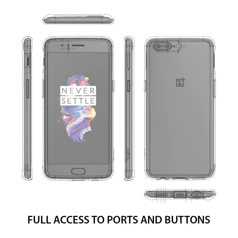 Etui Ringke Fusion OnePlus 5 Clear - 4