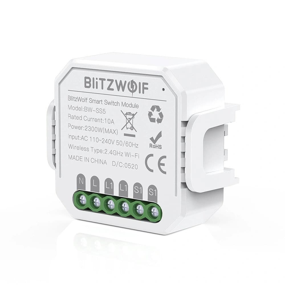 Intelligent switch WiFi BlitzWolf BW-SS5 (1-canale) - 2