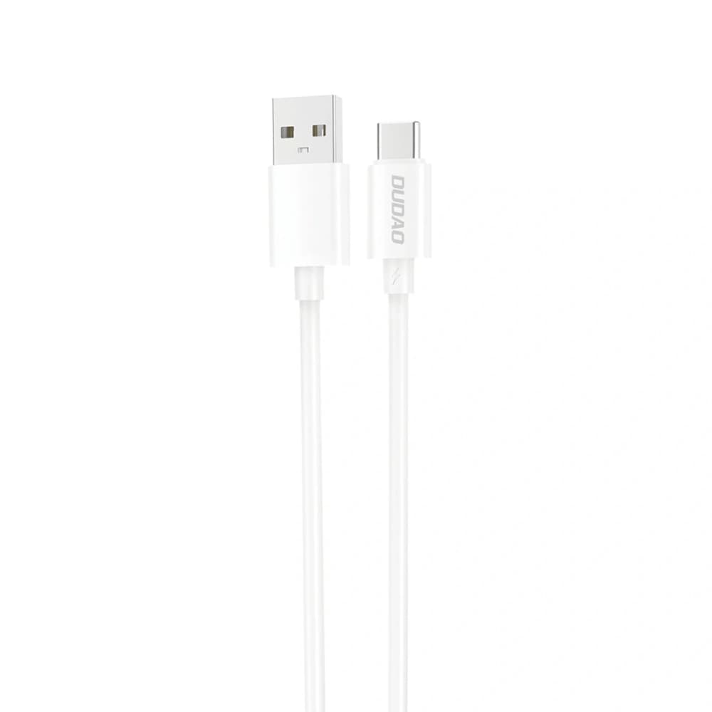 Dudao L4ST USB-A / USB-C 5A 1m fehér kábel - 1