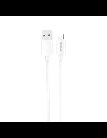 Cablu Dudao L4SL USB-A / Lightning 2A 1m alb