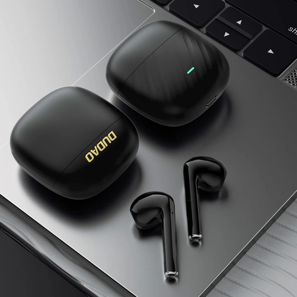 Căști wireless in-ear Dudao U14+ TWS Bluetooth 5.3 negre - 5