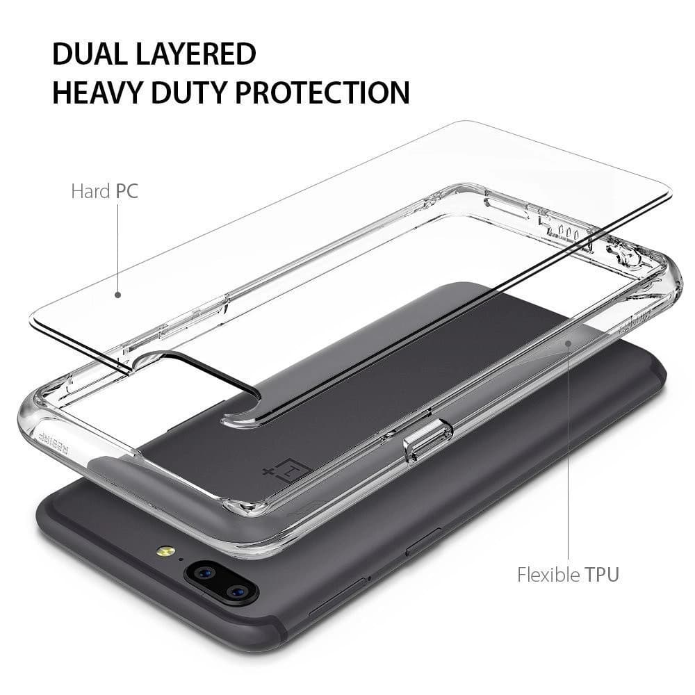 Etui Ringke Fusion OnePlus 5 Clear - 6