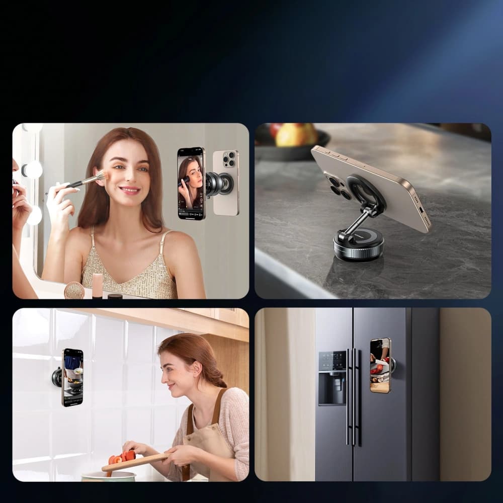 Suport auto pentru bord Joyroom JR-ZS501 magnetic gri închis - 6