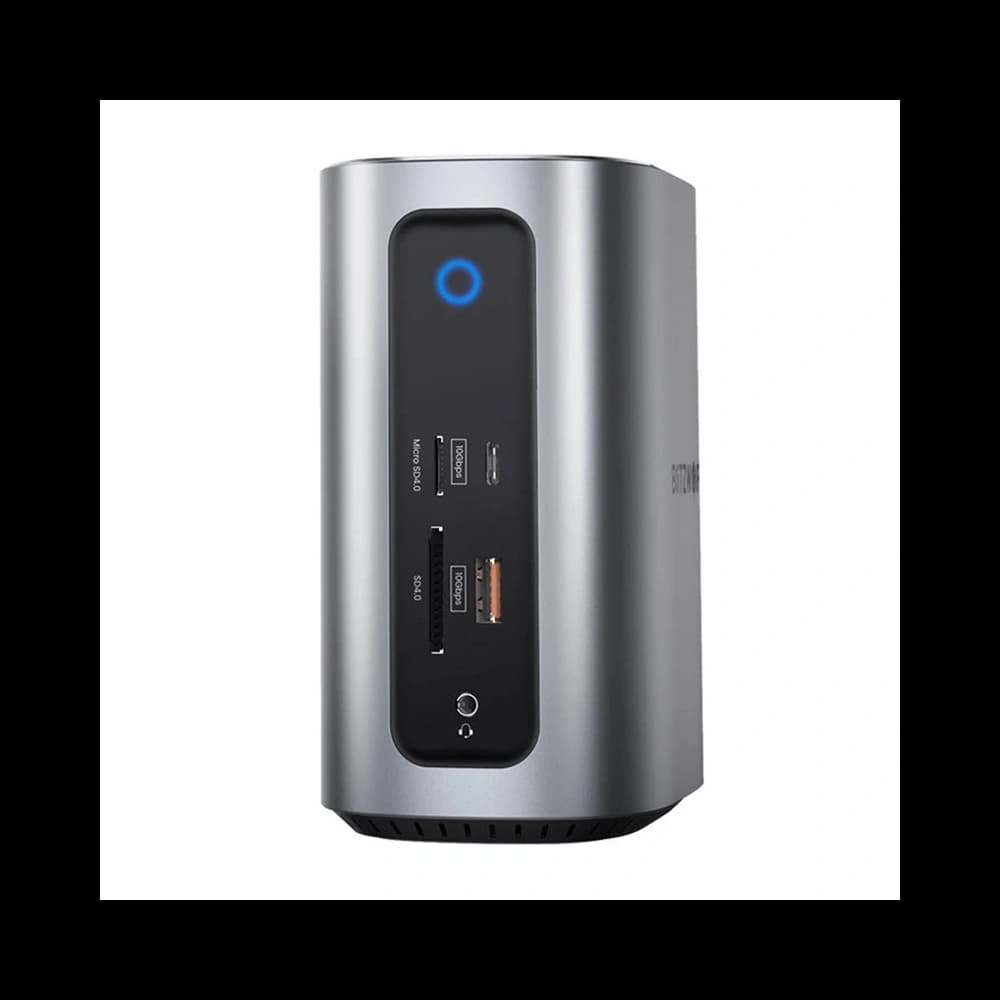 Blitzwolf BW-TH15 17 az 1-ben dokkoló állomás 2xHDMI+DisplayPort+4xUSB-C+3xUSB-A 3.0+USB-A 3.1+USB-C 3.2+USB-C PD+RJ45+micro SD+SD+3.5mm - 5