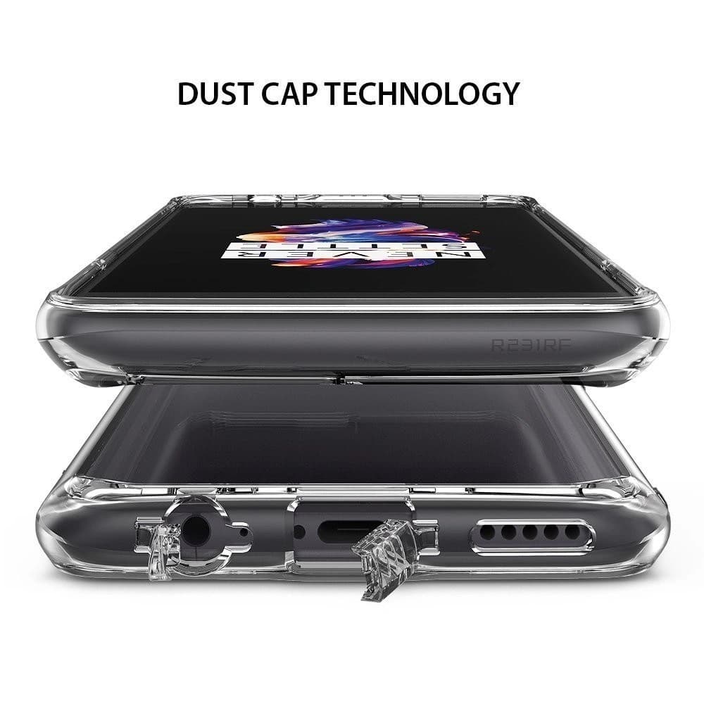 Etui Ringke Fusion OnePlus 5 Smoke Black - 2