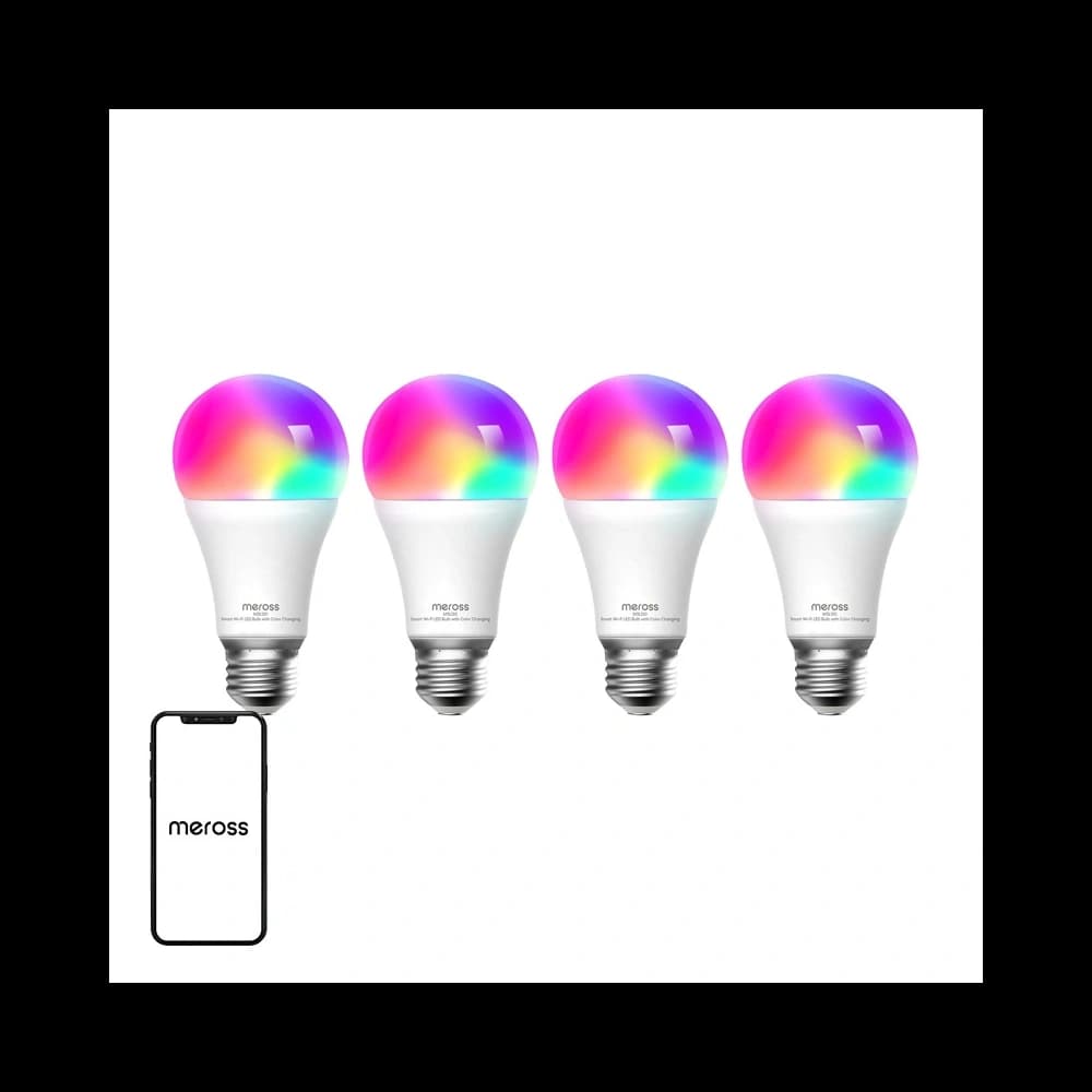 Bec inteligent LED WiFi Meross MSL120 (HomeKit) (set de patru) - 1