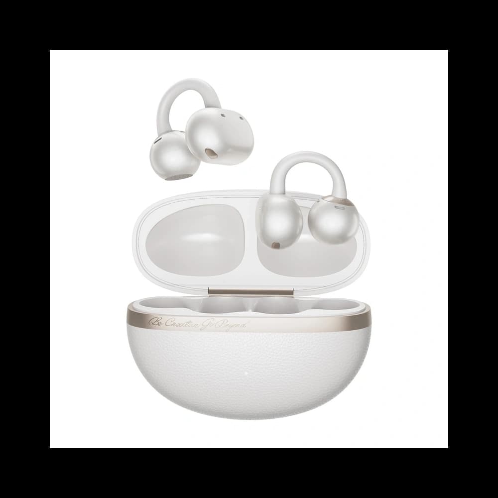 QCY Crossky C50 fehér vezeték nélküli open-ear fejhallgató - 1