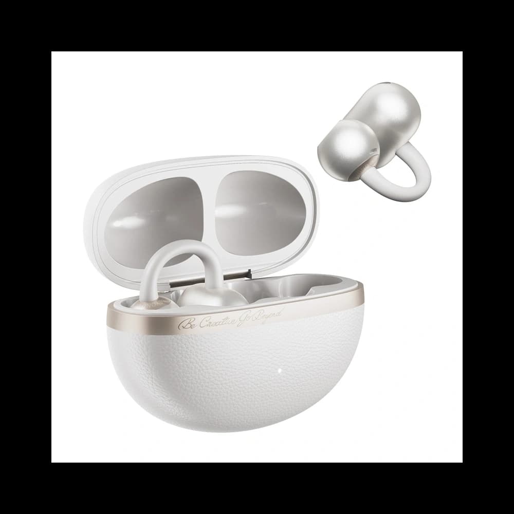 QCY Crossky C50 fehér vezeték nélküli open-ear fejhallgató - 3